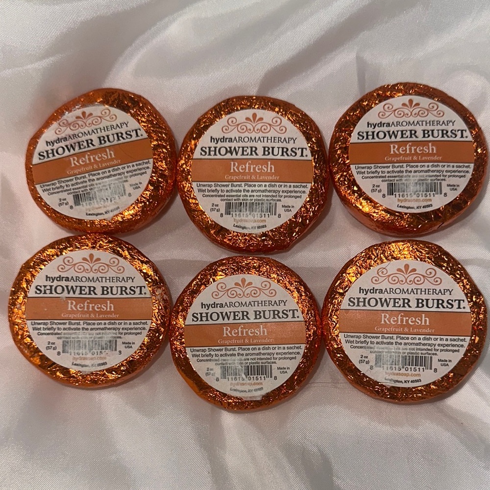 Shower Burst Refresh Orange HydraAromatherapy Refresh Grapefruit & Lavender